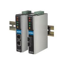 MOXA NPort IA5250I 2-Port RS-232/422/485 خادم الجهاز التسلسلي مع عزل 2 KV ، من 0 إلى 55 درجة مئوية درجة حرارة التشغيل