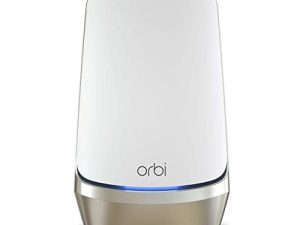راوتر NETGEAR Orbi WiFi 6E رباعي النطاق (RBRE960) ، تغطية تصل إلى 3000 قدم مربع ، 200 جهاز ، منفذ إنترنت 10 جيجا ، قابل للتوسيع لإنشاء نظام شبكي ، AXE11000 802.11 AX (حتى 10.8 جيجابت في الثانية)