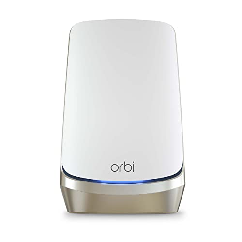 راوتر NETGEAR Orbi WiFi 6E رباعي النطاق (RBRE960) ، تغطية تصل إلى 3000 قدم مربع ، 200 جهاز ، منفذ إنترنت 10 جيجا ، قابل للتوسيع لإنشاء نظام شبكي ، AXE11000 802.11 AX (حتى 10.8 جيجابت في الثانية) راوتر NETGEAR Orbi WiFi 6E رباعي النطاق (RBRE960) ، تغطية تصل إلى 3000 قدم مربع ، 200 جهاز ، منفذ إنترنت 10 جيجا ، قابل للتوسيع لإنشاء نظام شبكي ، AXE11000 802.11 AX (حتى 10.8 جيجابت في الثانية)