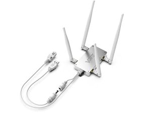VONETS AC1200 Dual Band Mini Wireless Bridge Ethernet / WiFi Repeater / Router Ethernet RJ45 to WiFi Adapter with 4 External Antennas Good for DVR Robots PS3 Network Device VBG1200