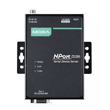 MOXA NPort P5150A - 1 منفذ RS-232/422/485 PoE Serial Device Server ، 10 / 100M Ethernet ، DB9 Male ، 0-60C ، 1KV Serial Surge Protection