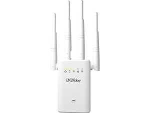 موسع نطاق واي فاي BKBKDAY ، تغطية تصل إلى 6000 قدم مربع و 35 جهازًا ، معزز إشارة موسعات WiFi للمنزل ، معزز الإنترنت مع 5 أوضاع عمل وتصميم مقبس جدار مضغوط