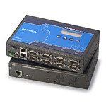 MOXA NPort 5650-8-DT-J 8-Port Serial Device Server، 10/100 Ethernet، RS-232/422/485. الموصل ، موصلات RJ-45 8pin جاك ، i15KV ESD ، 12-48VDC ، مصدر طاقة 110 فولت
