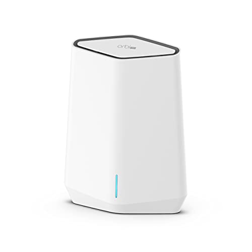NETGEAR Orbi Pro WiFi 6 Tri-Band Mesh Add-on Satellite (SXS50) للعمل أو المنزل ، تغطية تصل إلى 2500 قدم مربع ، 75 جهازًا ، AX5400 802.11AX (حتى 5.4 جيجابت في الثانية) ، يتطلب موجه Orbi Pro WiFi 6 NETGEAR Orbi Pro WiFi 6 Tri-Band Mesh Add-on Satellite (SXS50) للعمل أو المنزل ، تغطية تصل إلى 2500 قدم مربع ، 75 جهازًا ، AX5400 802.11AX (حتى 5.4 جيجابت في الثانية) ، يتطلب موجه Orbi Pro WiFi 6