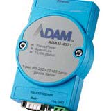 Advantech ADAM-4571-BE 1-Port RS-232/422/485 خادم الجهاز التسلسلي ، بوابة البيانات بين واجهات المسلسل والإيثرنت.