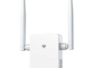 نقطة وصول لاسلكية من BrosTrend ، تصميم مقبس حائط لنقطة وصول WiFi المنزلية بسرعة 300 ميجابت في الثانية لاسلكي AP سهل الإعداد يعمل مع جميع أجهزة التوجيه ونقطة وصول إيثرنت للهواتف الذكية والأجهزة اللوحية وأجهزة الكمبيوتر الشخصية وأجهزة iPad ، وما يصل إلى 15 جهازًا