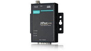 MOXA NPort 5232I w / Adapter 2 Port RS-422/485 Device Server، 10 / 100M Ethernet، Terminal Block، 15KV ESD، 12-30VDC مع عزل 2KV