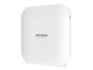 نقطة الوصول اللاسلكية NETGEAR (WAX218) - WiFi 6 Dual-Band | AX3600 PoE فقط السرعة | 1 x 2.5G إيثرنت PoE + منفذ | ما يصل إلى 256 جهازًا | 802.11ax | أمان WPA3 | 2000 قدم مربع