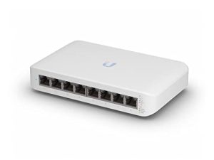 يوبيكويتي UniFi Switch Lite 8 PoE | 8-Port Gigabit Switch مع 4 PoE + 802.3at Ports (USW-Lite-8-PoE)