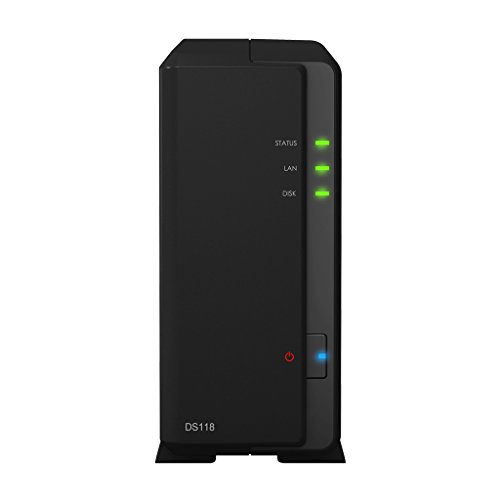 Synology 1 bay NAS DiskStation DS118 (بدون أقراص) Synology 1 bay NAS DiskStation DS118 (بدون أقراص)