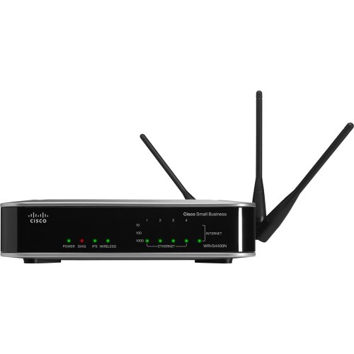 راوتر أمان لاسلكي Cisco Wrvs4400n Ieee 802.11N. مجدد. 2.40 جيجا هرتز ISM باند. 3 X هوائي. سرعة لاسلكية 270 ميجابت في الثانية. 4 × منفذ الشبكة. 1 × منفذ برودباند. سطح مكتب جيجابت إيثرنت "نوع المنتج: الأجهزة اللاسلكية / الموجهات اللاسلكية" راوتر أمان لاسلكي Cisco Wrvs4400n Ieee 802.11N. مجدد. 2.40 جيجا هرتز ISM باند. 3 X هوائي. سرعة لاسلكية 270 ميجابت في الثانية. 4 × منفذ الشبكة. 1 × منفذ برودباند. سطح مكتب جيجابت إيثرنت "نوع المنتج: الأجهزة اللاسلكية / الموجهات اللاسلكية"