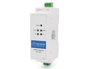 Lubeby Smart Din Rail RS485 إلى محولات إيثرنت خوادم تسلسلية مضغوطة إيثرنت USR-DR302 X 1 مجموعة