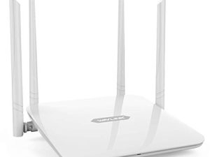 راوتر WAVLINK WiFi AC1200 ثنائي النطاق 2.4G / 5G راوتر إنترنت لاسلكي للمنزل ، 4 × 5dBi Omni Directional Antennas لإشارة WiFi قوية ، موجه لاسلكي Gigabit يدعم ضيف WiFi ، WISP ووضع AP