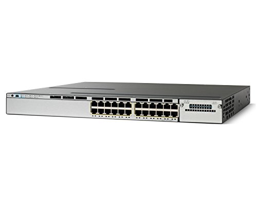 جهاز شبكات Cisco WS-C3750X-24U-E Cat 3750X 24 Port Upoe IP Serving Networking جهاز شبكات Cisco WS-C3750X-24U-E Cat 3750X 24 Port Upoe IP Serving Networking