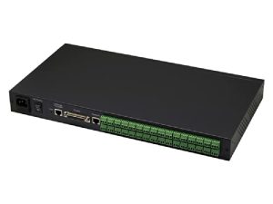 UOTEK Industrial 10 / 100M TCP / IP إلى 16 منفذًا RS-232/485/422 خادم الجهاز التسلسلي ، مع آلية Unix الثابتة ، UT-6616M (UT-6616M-I)