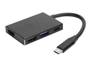 4 في 1 Hub USB C مع محول منفذ USB3.0 / USB2.0 / HDMI / PD ، 5 جيجابت في الثانية 4K 30 هرتز محول مقسم USB للتوصيل والتشغيل العالمي للأجهزة
