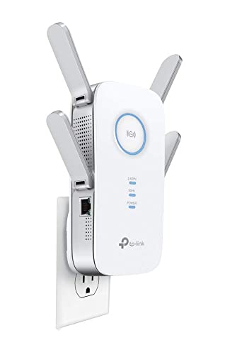 موسع نطاق واي فاي ثنائي النطاق من تي بي لينك AC2600 مع منفذ جيجابت إيثرنت ، يمتد WiFi إلى المنزل الذكي وأجهزة أليكسا ، 4x4 MU-MIMO (RE650) (متجدد) موسع نطاق واي فاي ثنائي النطاق من تي بي لينك AC2600 مع منفذ جيجابت إيثرنت ، يمتد WiFi إلى المنزل الذكي وأجهزة أليكسا ، 4x4 MU-MIMO (RE650) (متجدد)