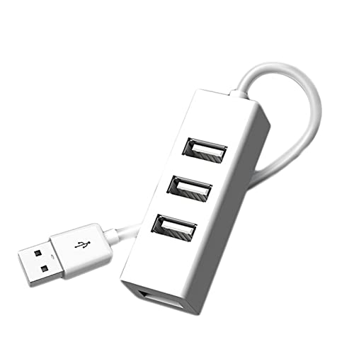Kripyery One to Four Expansion USB Hub ، محول USB 2.0 متعدد الوظائف مع مفتاح طاقة LED مستقل متوافق مع أجهزة الكمبيوتر المحمولة USB C والأجهزة الأخرى من النوع C ، أبيض 15 سم Kripyery One to Four Expansion USB Hub ، محول USB 2.0 متعدد الوظائف مع مفتاح طاقة LED مستقل متوافق مع أجهزة الكمبيوتر المحمولة USB C والأجهزة الأخرى من النوع C ، أبيض 15 سم