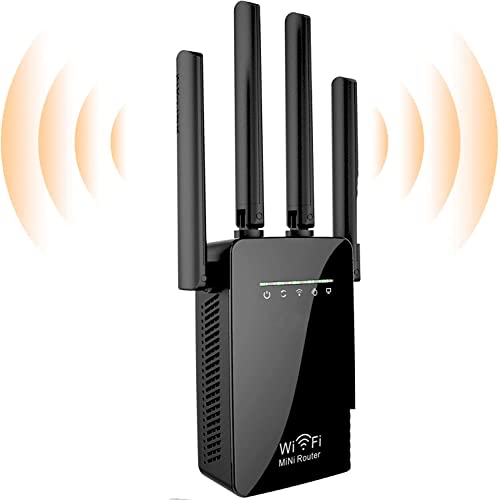 موسع WiFi ، معزز WiFi 7599 قدمًا مربعًا و 35 جهازًا ، 4 أوضاع ، إعداد بنقرة واحدة ، معزز إشارة موسعات WiFi للمنزل مع منفذ إيثرنت 4 هوائيات تغطية كاملة 360 درجة موسع WiFi ، معزز WiFi 7599 قدمًا مربعًا و 35 جهازًا ، 4 أوضاع ، إعداد بنقرة واحدة ، معزز إشارة موسعات WiFi للمنزل مع منفذ إيثرنت 4 هوائيات تغطية كاملة 360 درجة