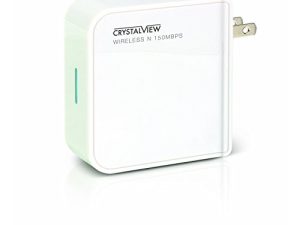 جهاز التوجيه الفوري اللاسلكي المحمول CrystalView ومكرر وموسع النطاق لأجهزة الكمبيوتر والأجهزة اللوحية والهواتف الذكية وقارئ الكتب الإلكترونية وأجهزة الألعاب