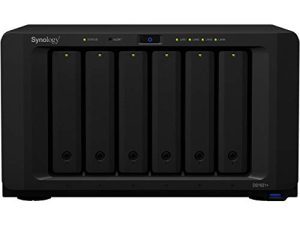Synology DiskStation DS1621 + NAS Server للأعمال مع وحدة المعالجة المركزية Ryzen ، ذاكرة 16 جيجابايت ، 1 تيرابايت M.2 SSD ، 6 تيرابايت SSD التخزين ، DSM نظام التشغيل ، iSCSI الهدف جاهز