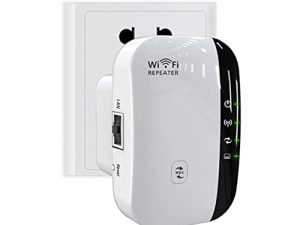 مكرر WiFi موسع واي فاي 300Mbps من Hopeg ، معزز إنترنت جديد 2022 للمنزل ، مكرر إنترنت لاسلكي ومضخم إشارة ، يدعم المزيد من الأجهزة تطبيقات الإنترنت الأساسية