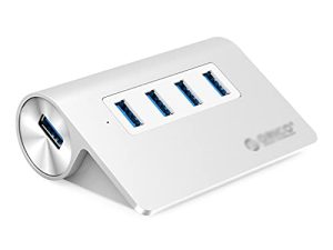محول Hub Dock 4 منافذ USB Hub USB 3.0 محطة الإرساء يمكنها توصيل أجهزة USB مثل لوحة المفاتيح والماوس والطابعة وقرص U وملحقات الكمبيوتر على القرص الصلب