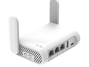 راوتر GL.iNet GL-SFT1200 (أوبال) الآمن للسفر - راوتر إنترنت لاسلكي جيجابت إيثرنت مزدوج النطاق AC1200 | IPv6 | منفذ USB 2.0 | MU-MIMO | DDR3 | 128 ميجا بايت رام | جسر مكرر | وضع نقطة الوصول