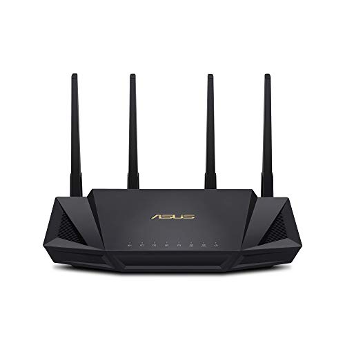 راوتر ASUS WiFi 6 (RT-AX3000) - موجه إنترنت لاسلكي جيجابت ثنائي النطاق ، ألعاب وبث مباشر ، متوافق مع AiMesh ، أمان إنترنت مدى الحياة ، تحكم أبوي ، MU-MIMO ، OFDMA راوتر ASUS WiFi 6 (RT-AX3000) - موجه إنترنت لاسلكي جيجابت ثنائي النطاق ، ألعاب وبث مباشر ، متوافق مع AiMesh ، أمان إنترنت مدى الحياة ، تحكم أبوي ، MU-MIMO ، OFDMA