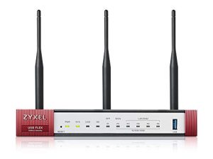 Zyxel USG Flex 100W (USG40 v2) ، أجهزة جدار حماية UTM فقط ، موصى بها حتى 25 مستخدمًا ، WiFi [USGFLEX100W]