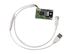 VONETS WiFi Module / Wireless Ethernet Bridge / Repeater / Mini Router / 2.4GHz Hotspot Signal Booster / Extender / Amplifier AP 2 RJ45 Ports، USB / DC Powered for DIY Industrial Engineering Network Devices VM300-L