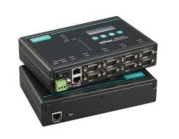 MOXA NPort 5650-8-DTL - 8 منافذ Desktop Lite Device Server ، 2 10 / 100M Ethernet ، RS-232/422/485 DB9 ، 12-48VDC ، 0-60C