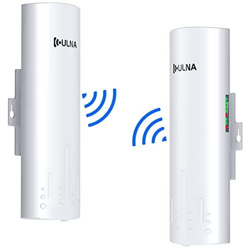 نقطة اتصال نقطة إلى نقطة خارجية لاسلكية جيجابت ، 5.8G 1Gbps ULNA WiFi Bridge CPE مع هوائي 16dBi عالي الكسب ، مدى طويل يصل إلى 3 كم ، 27dBm ، 24V POE Power ، IP65 مقاوم للماء ، عبوتان نقطة اتصال نقطة إلى نقطة خارجية لاسلكية جيجابت ، 5.8G 1Gbps ULNA WiFi Bridge CPE مع هوائي 16dBi عالي الكسب ، مدى طويل يصل إلى 3 كم ، 27dBm ، 24V POE Power ، IP65 مقاوم للماء ، عبوتان