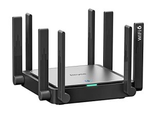 راوتر Reyee WiFi 6 Router AX3200 راوتر لاسلكي للإنترنت ، موجه ذكي عالي السرعة مع 8 هوائيات متعددة الاتجاهات ، يدعم شبكة راوتر كمبيوتر جيجابت مزدوج النطاق للمنازل حتى 3000 قدم مربع. قدم - E5