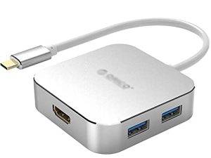 SOEN Hub Dock Adapter USB C Hub USB C Laptop Docking Station لجهاز USB C USB C إلى HDMI محول مع 4K @ 30Hz HDMI ، 3 منافذ USB 3.0 ، 60W PD ملحقات الكمبيوتر