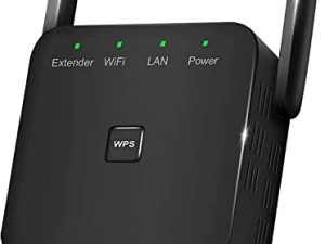 CUU 2022 أحدث موسع WiFi ، مكرر WiFi ، معزز WiFi ، يغطي ما يصل إلى 3000 قدم مربع و 30 جهازًا ، معزز الإنترنت - مع منفذ إيثرنت ، إعداد سريع ، معزز إشارة لاسلكي منزلي