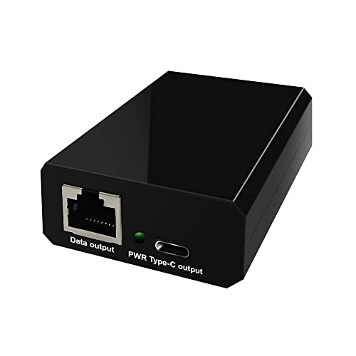 HYN @ NET 60W PoE Splitter to USB-C Power Adapter Fast Charger للهاتف والكمبيوتر المحمول والتابلت والأجهزة الأخرى HYN @ NET 60W PoE Splitter to USB-C Power Adapter Fast Charger للهاتف والكمبيوتر المحمول والتابلت والأجهزة الأخرى