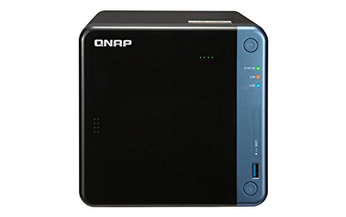 QNAP TS-453Be-4G-US (إصدار 4 جيجابايت من ذاكرة الوصول العشوائي) 4-Bay Professional NAS. وحدة المعالجة المركزية Intel Celeron Apollo Lake J3455 رباعية النواة مع تشفير الأجهزة QNAP TS-453Be-4G-US (إصدار 4 جيجابايت من ذاكرة الوصول العشوائي) 4-Bay Professional NAS. وحدة المعالجة المركزية Intel Celeron Apollo Lake J3455 رباعية النواة مع تشفير الأجهزة