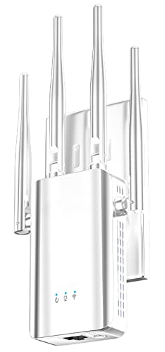 2023 WiFi Extender Wireless Signal طويل المدى يصل إلى 8180 قدمًا مربعًا و 41 جهازًا ، معزز الإنترنت للمنزل ، ومكرر الإنترنت ومضخم الإشارة ، وإعداد مفتاح واحد ، ووضع نقطة الوصول 2023 WiFi Extender Wireless Signal طويل المدى يصل إلى 8180 قدمًا مربعًا و 41 جهازًا ، معزز الإنترنت للمنزل ، ومكرر الإنترنت ومضخم الإشارة ، وإعداد مفتاح واحد ، ووضع نقطة الوصول
