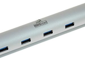 نوع C USB-C Hub (غير قياسي USB) NRGized C500 USB-C إلى 7 منافذ USB 3.0 Hub لأجهزة USB من النوع C (يعمل مع MacBook الجديد (12 بوصة ، 2015) ، ChromeBook Pixel ، وأجهزة أخرى)