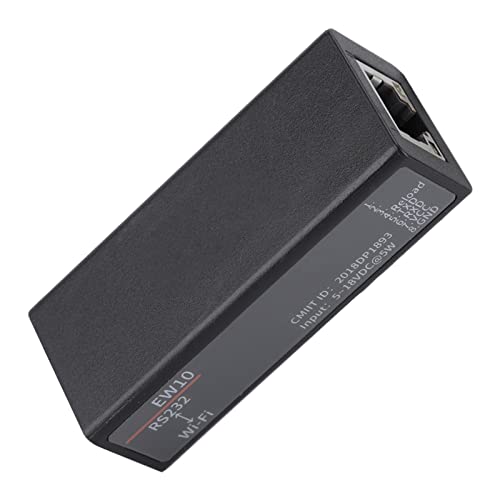 Zyyini WiFi Serial Server ، Elfin-EW10 to WiFi Ethernet RS232 وحدة الاتصالات اللاسلكية ، أجهزة الشبكات ، Modbus Support IP ، TCP ، UDP ، DHCP ، DNS ، HTTP Zyyini WiFi Serial Server ، Elfin-EW10 to WiFi Ethernet RS232 وحدة الاتصالات اللاسلكية ، أجهزة الشبكات ، Modbus Support IP ، TCP ، UDP ، DHCP ، DNS ، HTTP