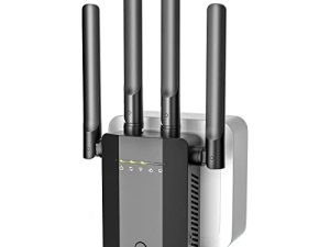 موسع إشارة موسع WiFi 2023 - مناسب للتغطية المنزلية 9900 قدم مربع و 60 جهازًا ، موسع WiFi مع منفذ إيثرنت ، مكرر إنترنت لاسلكي