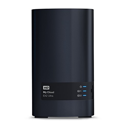 وحدة التخزين المتصلة بالشبكة WD 8TB My Cloud EX2 Ultra - NAS - WDBVBZ0080JCH-NESN وحدة التخزين المتصلة بالشبكة WD 8TB My Cloud EX2 Ultra - NAS - WDBVBZ0080JCH-NESN
