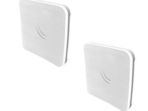 Mikrotik SXTsq Lite5 5 جيجا هرتز جهاز لاسلكي 16dBi هوائي متكامل 802.11a / n من نقطة إلى نقطة (RBSXTsq5nD) 2-UNITS