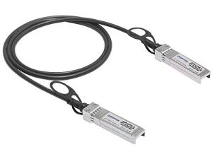 كبل QSFPTEK 10G SFP + DAC ، كابل نحاسي Twinax متصل مباشر سلبي 0.5 متر (2 قدم) لـ Cisco SFP-H10GB-CU50CM ، Ubiquiti ، D-Link ، Netgear ، Mikrotik ، أجهزة التبديل المفتوحة
