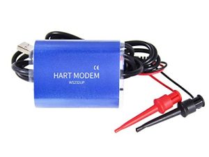 USB Hart Modem USB to Hart Protocol Modem Hart Transmitter for All Hart Protocol Device Adapt to Windows XP / 7/8/10 with Built-in Loop Resistor (WS232UP)