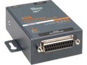 خادم جهاز Lantronix EDS 1100 - خادم الجهاز - شبكة LAN 10 ميجا بايت ، شبكة LAN 100 ميجا بايت ، RS-232 ، RS-422 ، RS-485 - ED1100002-01
