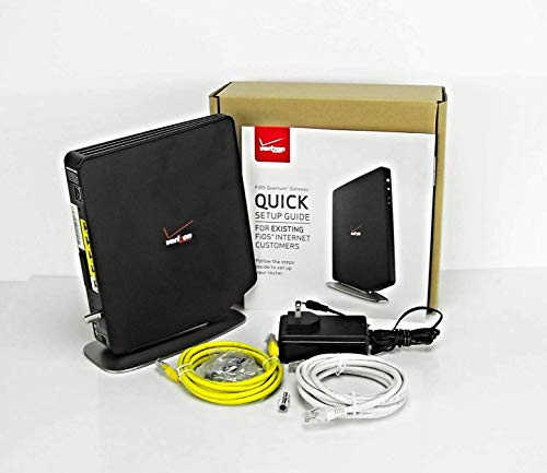 تم تحديث جهاز توجيه Verizon FiOS لعام 2019 - موجهات Fios Quantum Gateway G1100 AC1750 Wi-Fi مزدوجة النطاق للإنترنت طويلة المدى + ضمان لمدة سنة واحدة (مجدد) تم تحديث جهاز توجيه Verizon FiOS لعام 2019 - موجهات Fios Quantum Gateway G1100 AC1750 Wi-Fi مزدوجة النطاق للإنترنت طويلة المدى + ضمان لمدة سنة واحدة (مجدد)