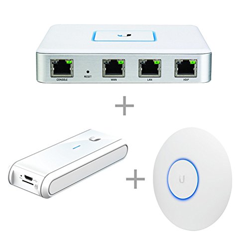 Ubiquiti USG Unifi Security Gateway (عنصر واحد) حزمة مع Ubiquiti UC-CK Unifi Cloud Key - جهاز التحكم عن بعد (عنصر واحد) ووحدة نقطة الوصول UAP-AC-PRO-E من Ubiquiti Networks UAP-AC-PRO-E (عنصر واحد) Ubiquiti USG Unifi Security Gateway (عنصر واحد) حزمة مع Ubiquiti UC-CK Unifi Cloud Key - جهاز التحكم عن بعد (عنصر واحد) ووحدة نقطة الوصول UAP-AC-PRO-E من Ubiquiti Networks UAP-AC-PRO-E (عنصر واحد)