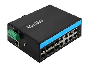 OLYCOM POE Switch 8 Port Managed Outdoor Switch L2 10/100 / 1000M 8 Port SFP مع Din السكك الحديدية Vlan QoS STP / RSTP